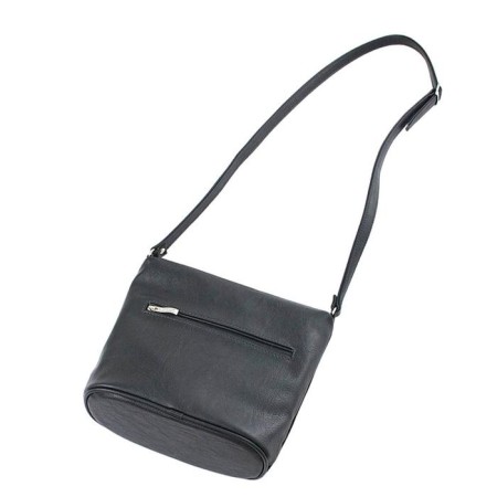 Bag Cross-Bodi Surf. Zamsha, Lightning Department, Black Black 22x11x24cm-1