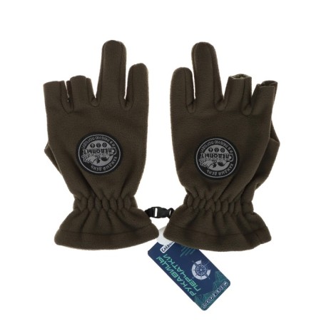 Siberian trail gloves - Profi 3 Cut Gloves, Windback, Haki, Size XL (10)