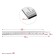 The stainless ruler of the pro-30 34280-030, reinforced, 300 mm