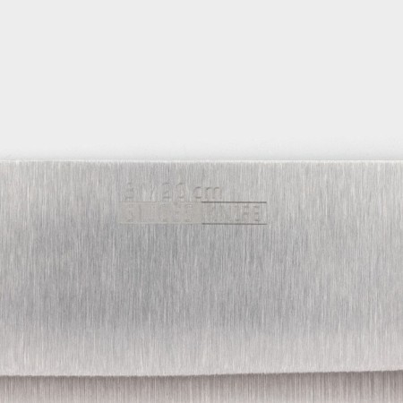 Knife - ax of the kitchen shade Sparkle, blade 20 cm, white color-3