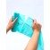 Garbage bags in the Roll PSD 100l, turquoise, 18 μm 10 pcs 65 x 90 cm