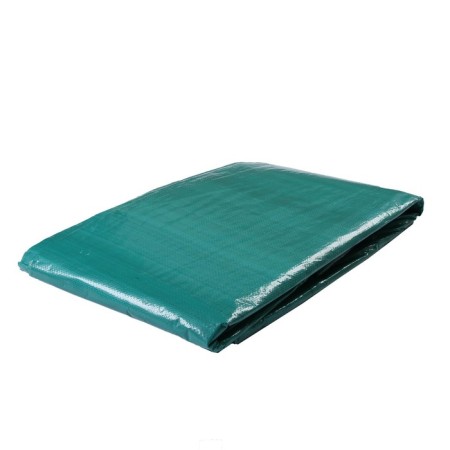 Protective tent, 8 × 4 m, density 120 g/m², UV, eyelets step 1 m, green-12