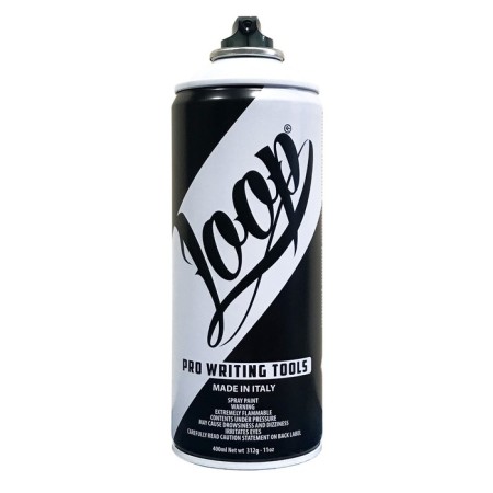 Aerosol paint Loop LP-101 white glossy 0.4l