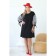 Female dress, size 54, black color