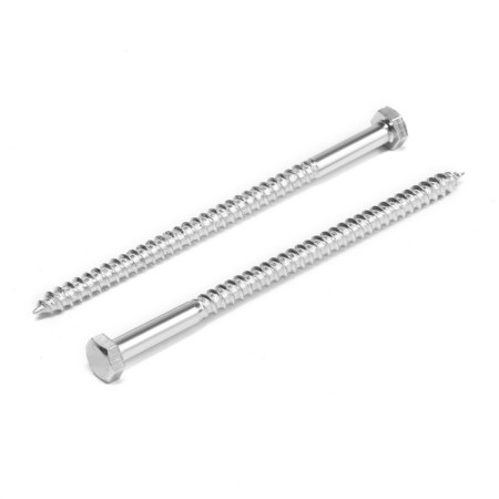 Tundra bolt, capercaillie, plumbing, Din571, M6x110 mm, 4.8 - 5 kg