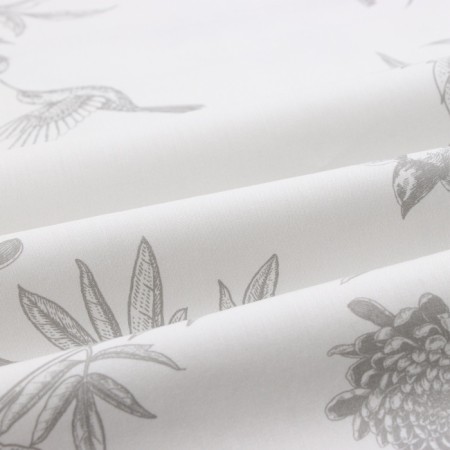 Set of pillowcase SL Home Flowers 70*70+3 cm - 2 pcs, satin, 140 g/m2, 100% cotton-6