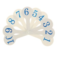 Cashier-Vera English numbers up to 10