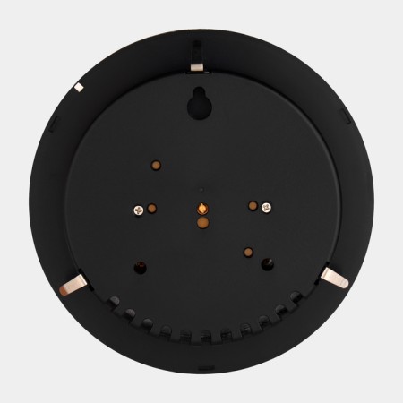 Mechanical barometer, weather station, wall, gold frame, D = 13 cm