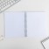A notebook in a cage, 96 sheets A5 on a spiral, “September 1: Love Mint”, cover coated cardboard 215 gr., 80 gr., White is 96%