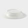 Porcelain plate deep with a thickened edge Magistro la Perle, 580 ml, d = 22 cm, white color