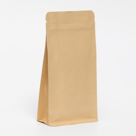 Zip-Lock package Craft with a flat bottom of 10 x 20 cm-2
