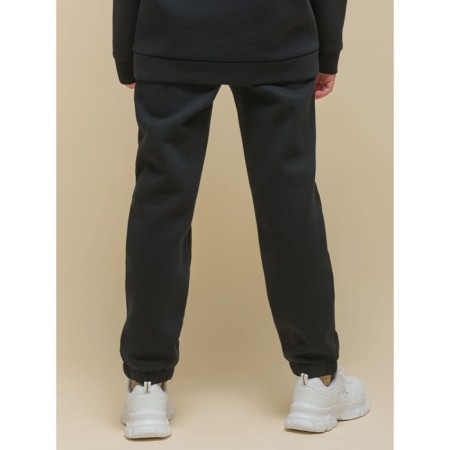 Baby trousers, height 116 cm, black color-4