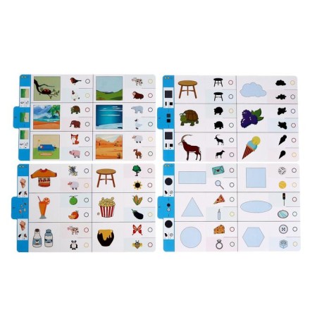 Magnetic tablet training with cards, 18 cards-5