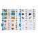 Magnetic tablet training with cards, 18 cards