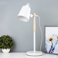 Burton table lamp E27 40W white 17.5x17.5x54 cm Risalux