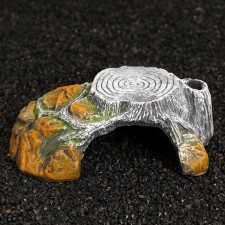 Shelter for wood terrarium, 18 x 9.5 x 6 cm