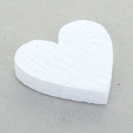 Harvesting of foam "mini - heart" 5x 1 cm