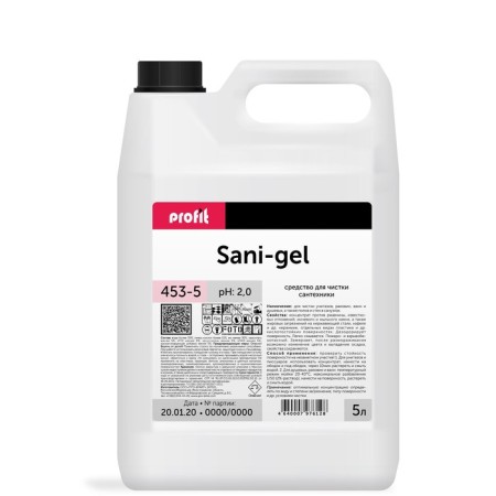 PROFIT Sani-Gel plumbing gel, 5 liters