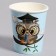 Paper glasses "owl", 6 pcs
