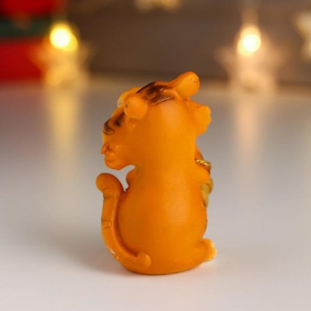Souvenir Polystone "Tiger with coins/horseshoe" mix 6.7x4x5 cm-4