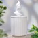 Candle in concrete Aromatic "God Ares", 13x7 cm, bergamot, soy wax, 160 g