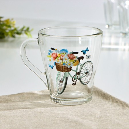 Glass mug "Grace. Romance ", 250 ml-3
