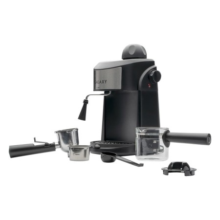 Coffee machine Galaxy Line Gl 0753, Rozhkova, 900 W, 0.24 L, CAPUCHURTER, Black Sherbristan-1