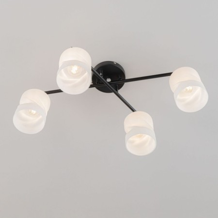 Ceiling chandelier "NILS" E27 4x60 watts-15