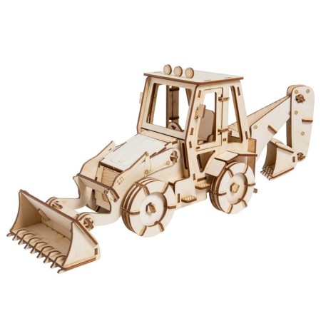 Collectible wooden designer "Excavator"-2