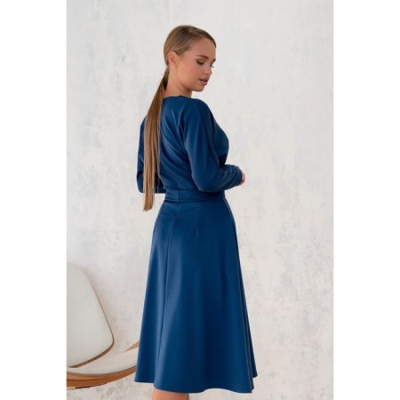 Women's dress, size 48, blue color 5075-2