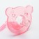 The dummy is whole -diligent, with the holder, in the container, from 0 months, the color is pink