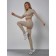 Sports suit female, size 46, beige color