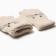 Ploves for children, beige color, size 14-15 (4-8 years)