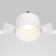 Building lamp Technical DL051-01-GU10-RD-W, 1x20W, 14x14x5.5 cm, GU10, white color