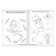 Coloring with the tasks "I am super-mash" Masha and the bear, 20 p.