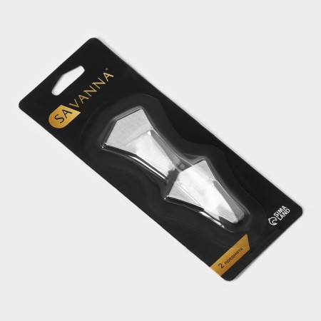 Metal hook on Velcro of the Dolyan "Crystal", 2 pcs-6