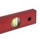 Matrix level, 40 cm, aluminum, 3 eyes, red, ruler