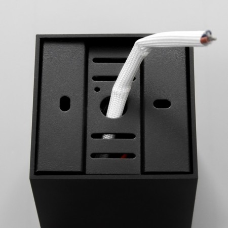 Lamp "Cube" LED 4000K 10W DIM220 Black silver 7.5x7.5x9.5cm-5