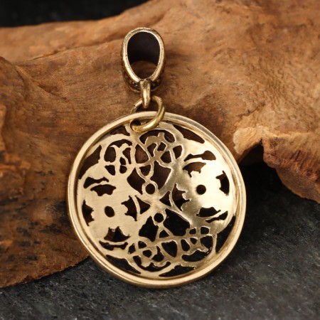 Suspension "Symbol of Infinity", brass-3