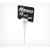Tsenik holder with a needle, 3 × 11 cm, white color