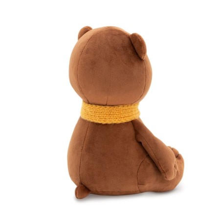 Soft toy "Bear Maffin" Chocolate, 20 cm-2