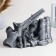 Standing for a bottle "Hunt" 33x23x26cm, silver