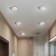 Built -in lamp Novotech, 50 W, Gx5.3, 12 V, 65x65 mm, d = 65 mm, color chromium
