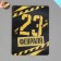 Magnet with a stamp-layer "February 23", 6 x 8 cm