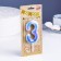 Candle in the cake on the spray "Zvezdopad", number 3, 9 cm, giant