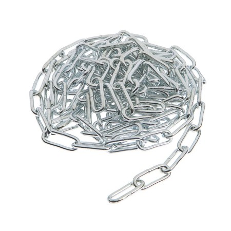 Long -green tundra chain Krep, Din763, diameter 5 mm, welded, galvanized, 5 m