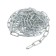 Long -green tundra chain Krep, Din763, diameter 5 mm, welded, galvanized, 5 m