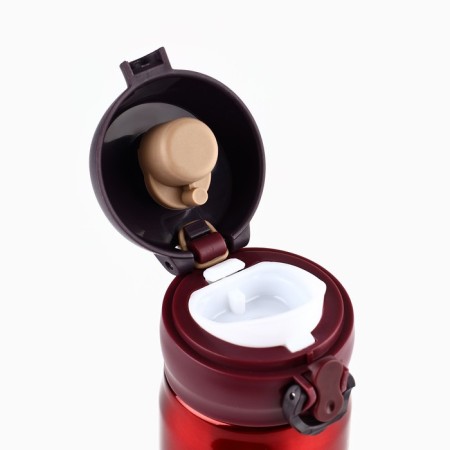 Thermos "snowflakes" red, 450 ml-4