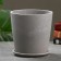 Flower pot "Clivia" graphite, 1.8l