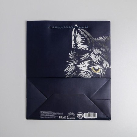 Package Gift Laminated Vertical, packaging, “strong spirit”, ml 23 x 27 x 11.5 cm-3